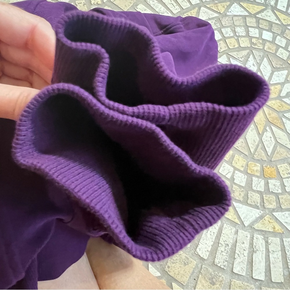 Lululemon scuba oversized full-zip hoodie purple - Picture 9 of 11